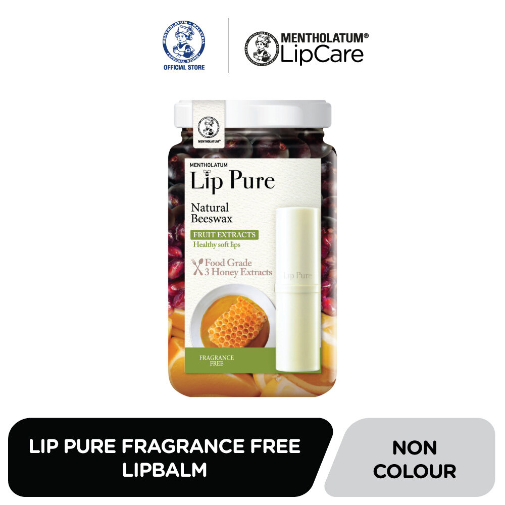 Gambar Mentholatum LIP PURE Lipbalm Frangrance Free