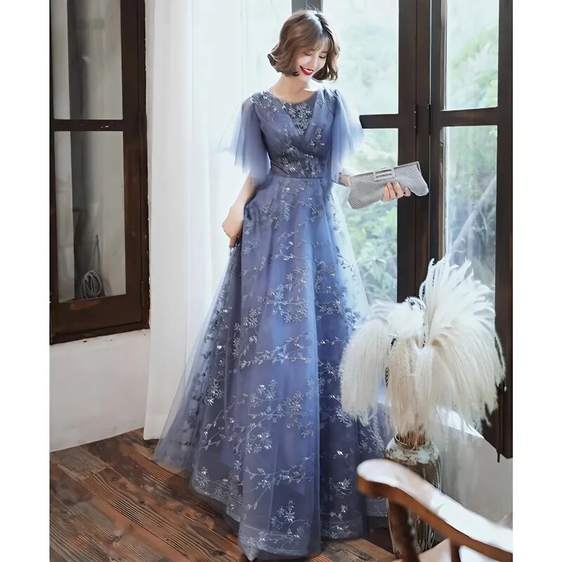 princess polly baby blue dress Blue Prom Dresses