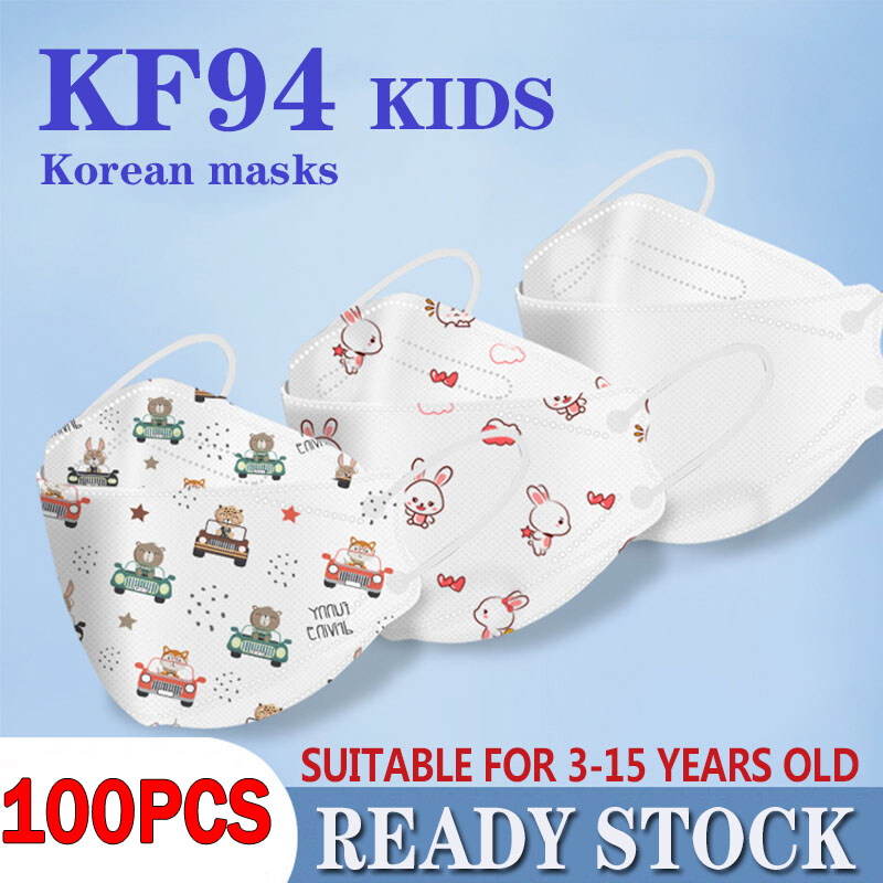 Yfsp 100 Mặt nạ hoạt hình kf94 Mặt Nạ Hàn Quốc chính hãng 10 cái gói đang