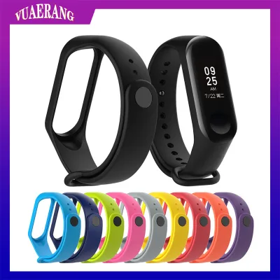 VUAERANG New Replacement Silicone Wrist Strap Watch Band For Xiaomi MI Band 4 3 Smart Bracelet New Watch Strap For Miband 4 3 (1)