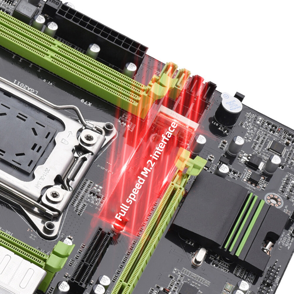 X79 Desktop PC Motherboard Gigabit NIC LGA2011 CPU Motherboard