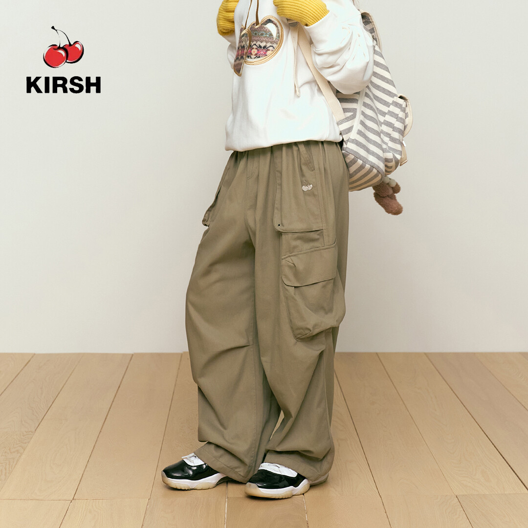 [KIRSH] COTTON CARGO PANTS | 24AW ราคา 4,890 บาท*ส่งฟรี