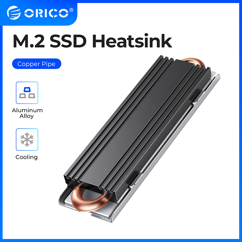 Orico tản nhiệt dẫn nhiệt bằng đồng bộ tản nhiệt ssd ổ cứng m.2 ssd bộ tản nhiệt làm mát cho ssd m.2 ngff pci-e nvme 2280