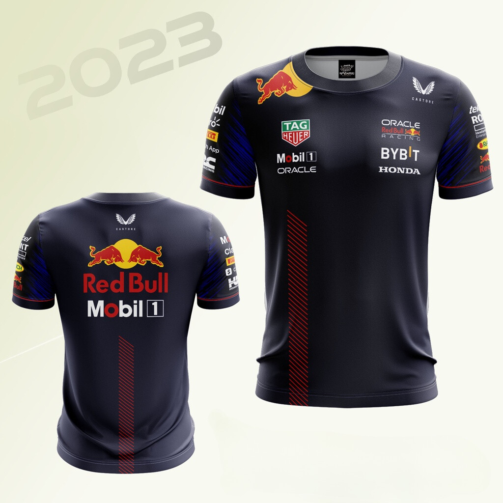 2024 New F1 Red Bull Team Upgraded Motorcycle Jersey
