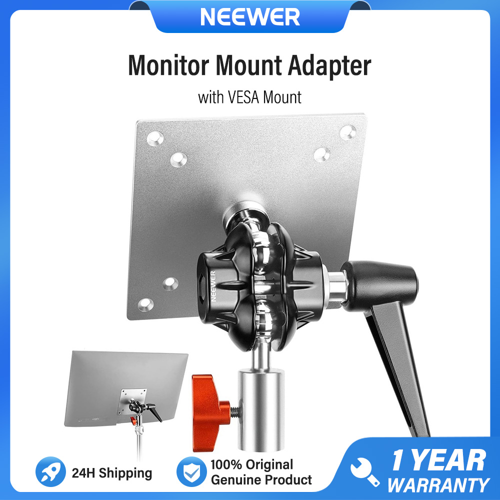 NEEWER Monitor Mount Adapter with VESA Mount, Monitor Bracket Stand Max Load 14lb/6.3kg (MA001) ราคา 1,119 บาท*ส่งฟรี