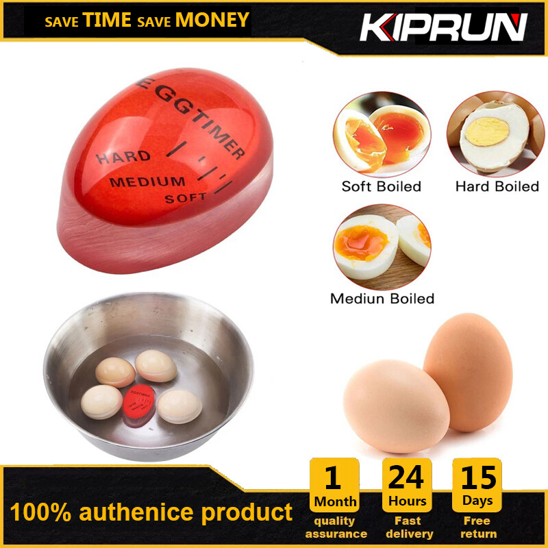 KIPRUN Kitchen Boiled Egg Tools Egg Perfect Color Change Timer Delicious Soft Boiled Eggs Eco Resin Egg Timer Kitchen Timer egg timer ราคา 43 บาท*ส่งฟรี