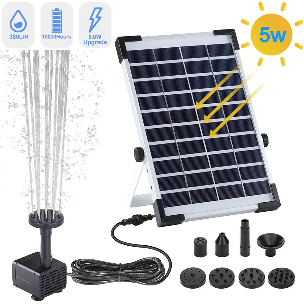 Led Solar Powered Spotlight Light Lamp Waterproof For Garden Pond Pool Fish Bird Bath Lazada Ph