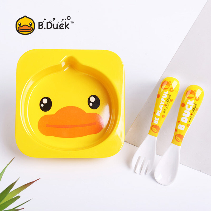 B.Duck Baby Tableware Baby Multi