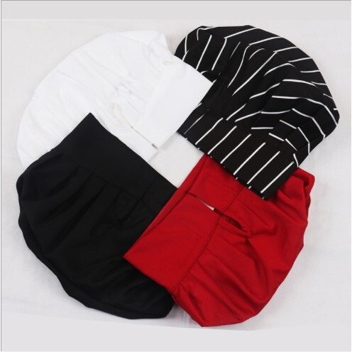 Buy Lilents 6 Pack Chef Hat Set Elastic Baker Kitchen Catering Cooking Chefs Hats Online At - View #11