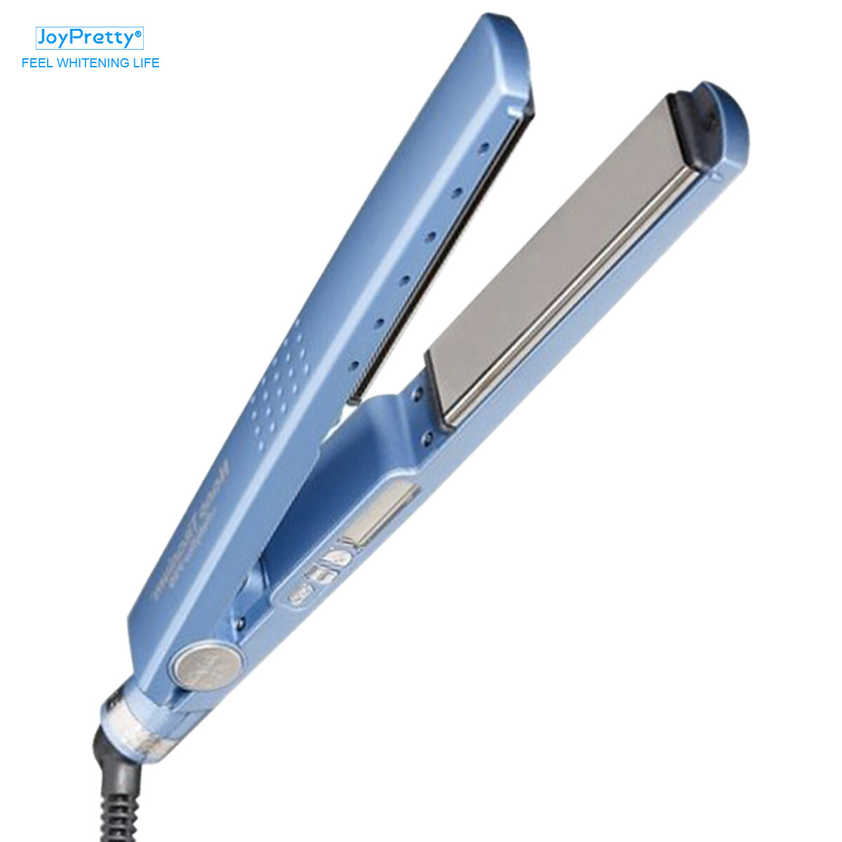 Gambar JoyPretty Professional Hair Straightener Portable Electric Straight Curly Heating Curlers Multifunctional 2 in 1 Electric Mini Straight Curler Scalding Protection Quick   Easy Hair Styling Tool