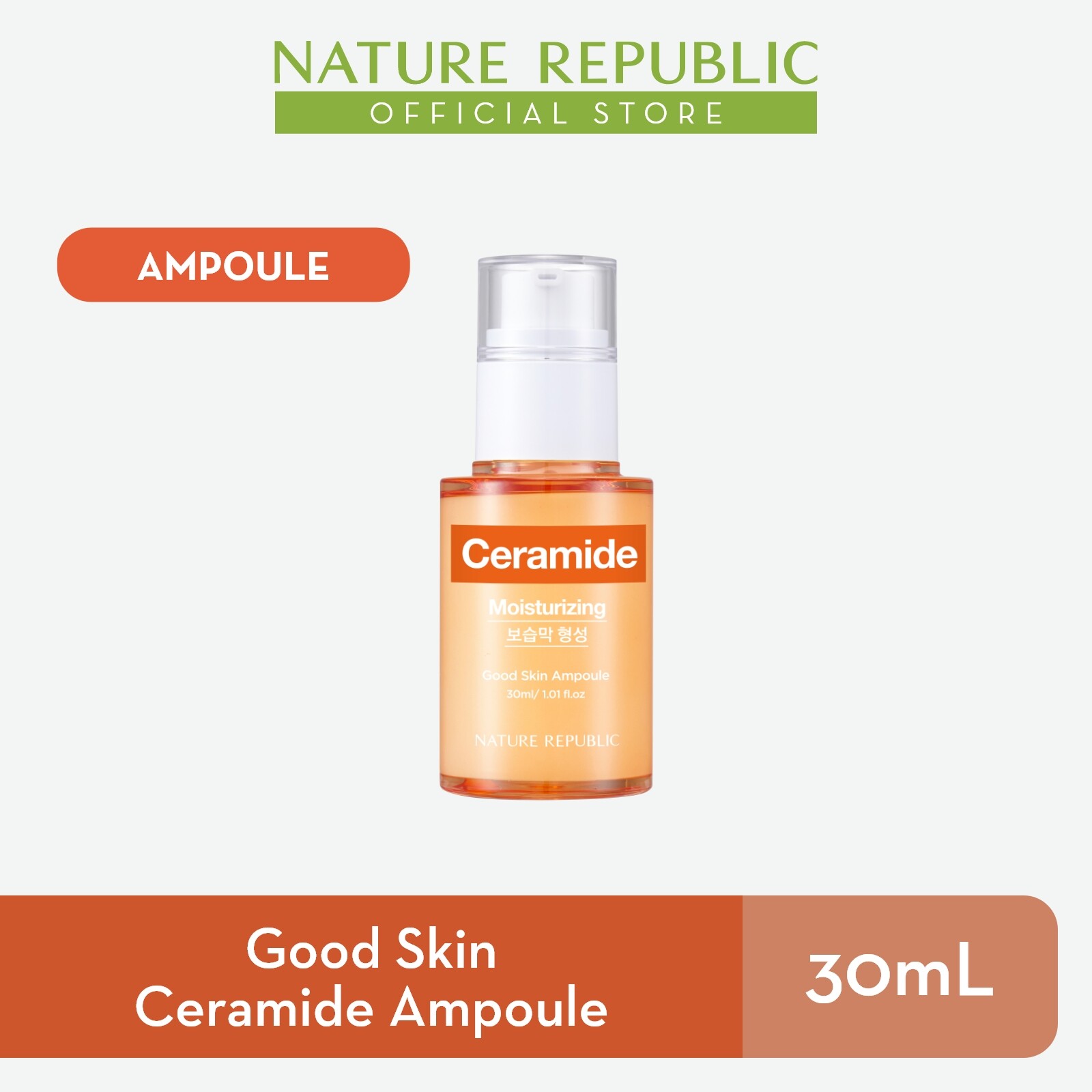 Gambar Nature Republic Good Skin Ceramide Ampoule   for Dry Skin (30 mL)