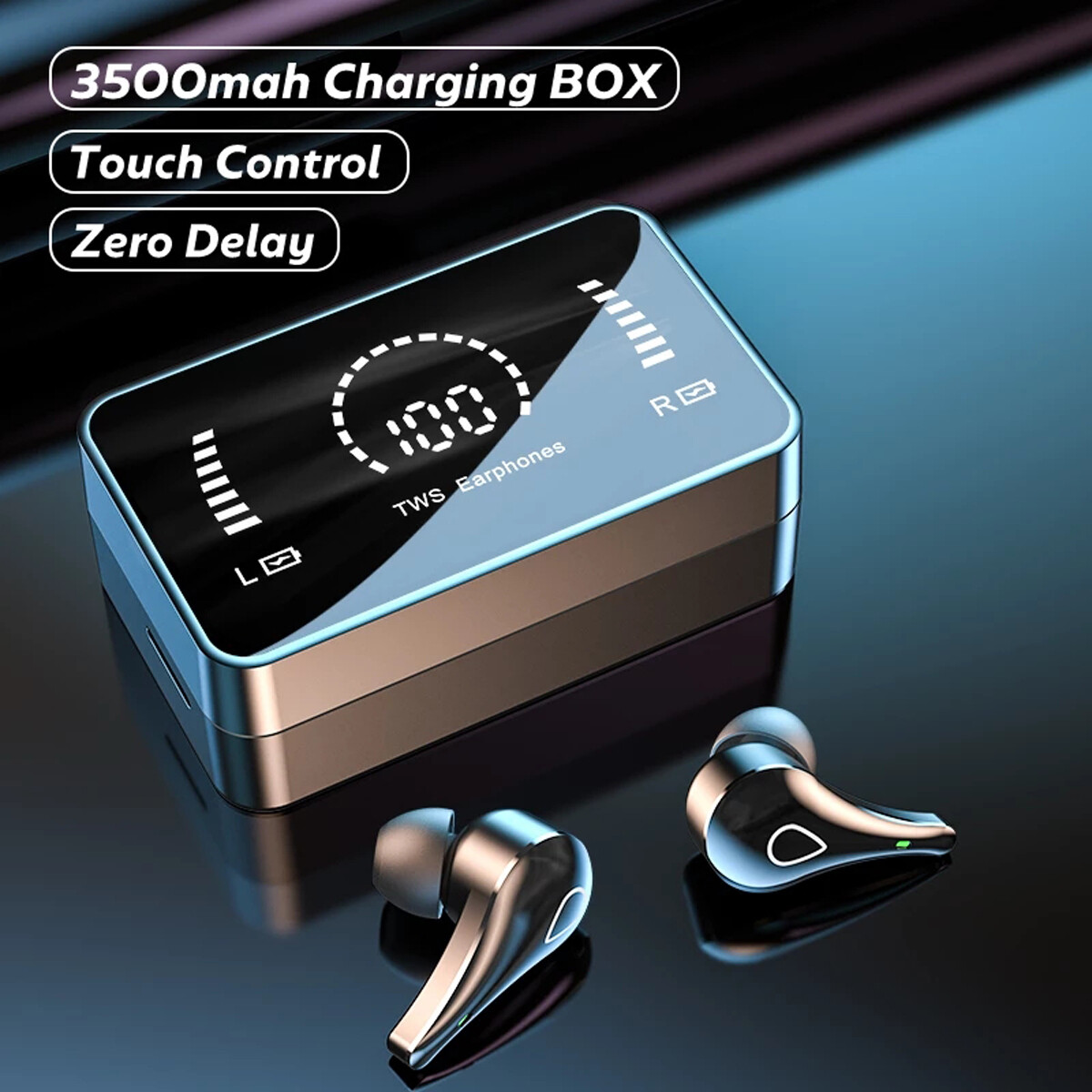 TWS tai nghe gắn tai không dây headphone Tai nghe Bluetooth Tai nghe cho nụ tai nghe điện thoại Gamer blutooth chơi game Handfree bloothooth rảnh tay