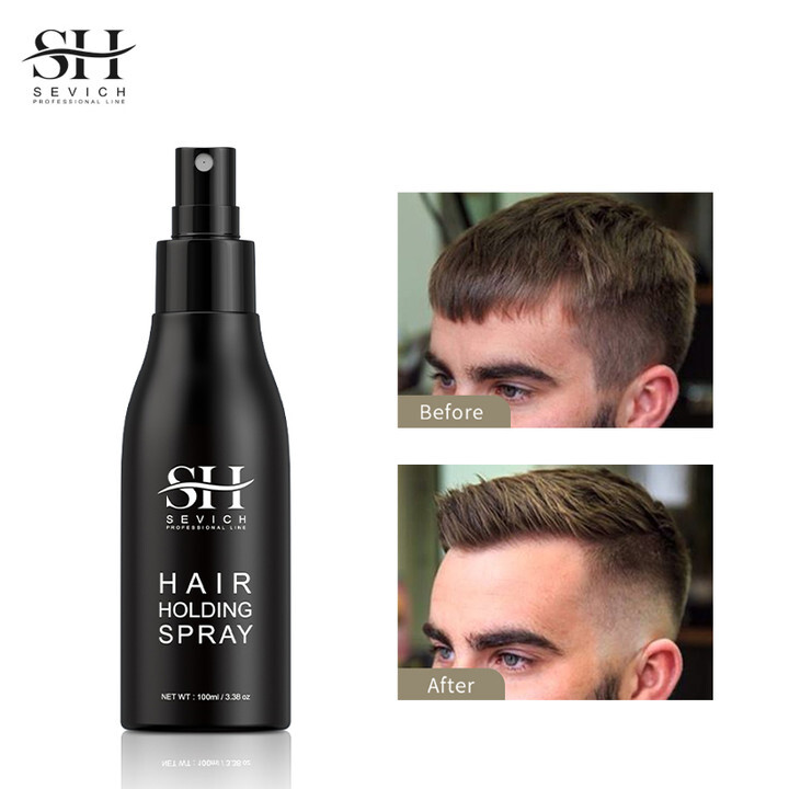 Tạo kiểu tóc sevich spray pomade quick & grease 150ml hair fiber hold spray hair thickening spray