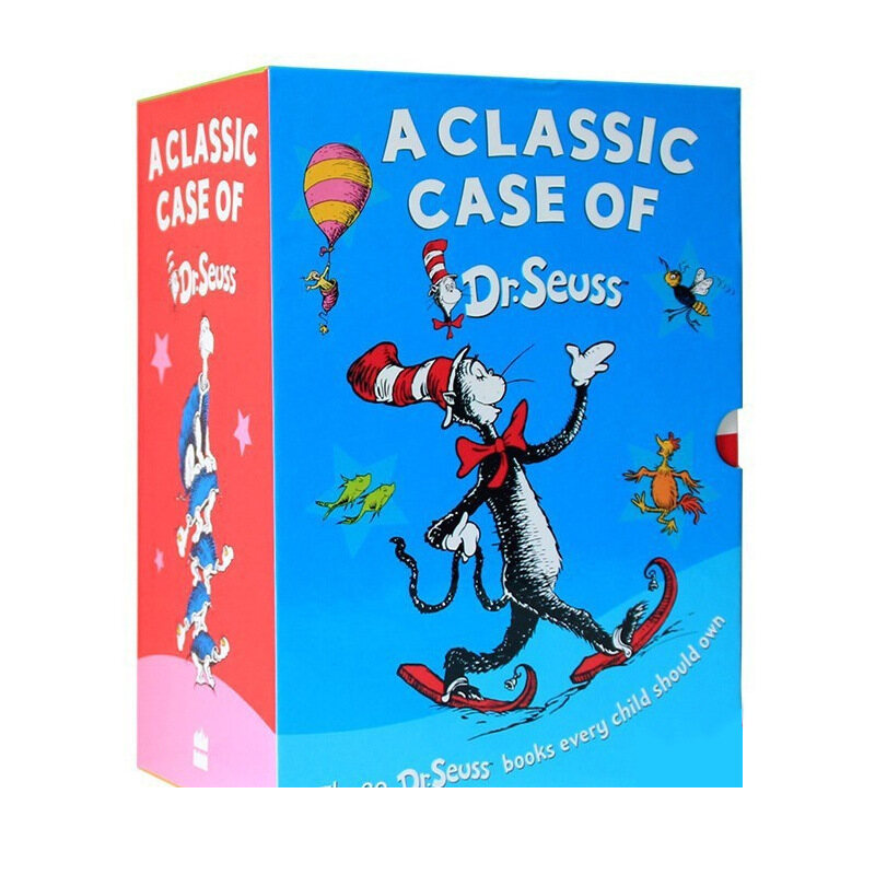 Dr. Seuss Classic Series English Picture Book Box Set of 20 Volumes Harga  70 Ringgit*Penghantaran Percuma