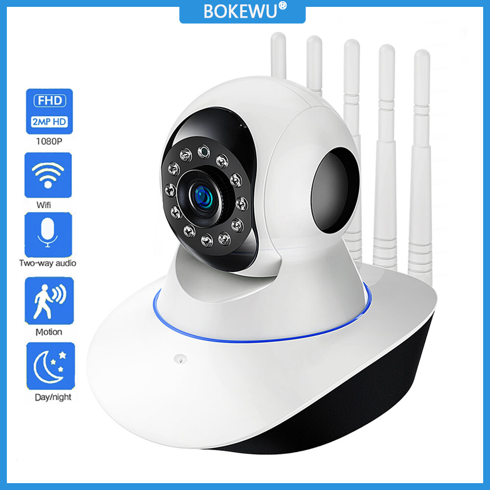 BOKEWU Camera IP WiFi 1080P Camera Gia Đình Thông Minh Quan Sát Ban Đêm Camera Quan Sát Giám Sát Tầm Nhìn Rộng Camera Giám Sát Trẻ Em Không Dây