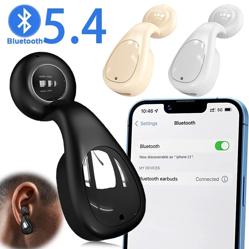 Phổ Duy Nhất Trong Tai thể thao không thấm nước Earbuds Bluetooth Tai nghe rảnh tay Hifi Tai nghe kèm Micro tai nghe Bluetooth