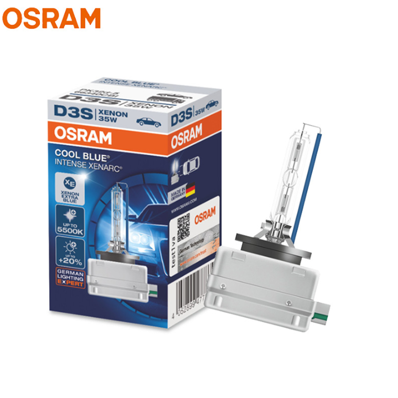 for OSRAM D1S D2S D3S D4S CBI Xenon HID Cool Blue Intense 12V 35W Car Xenon  Headlight 5500K Extra Blue White Light