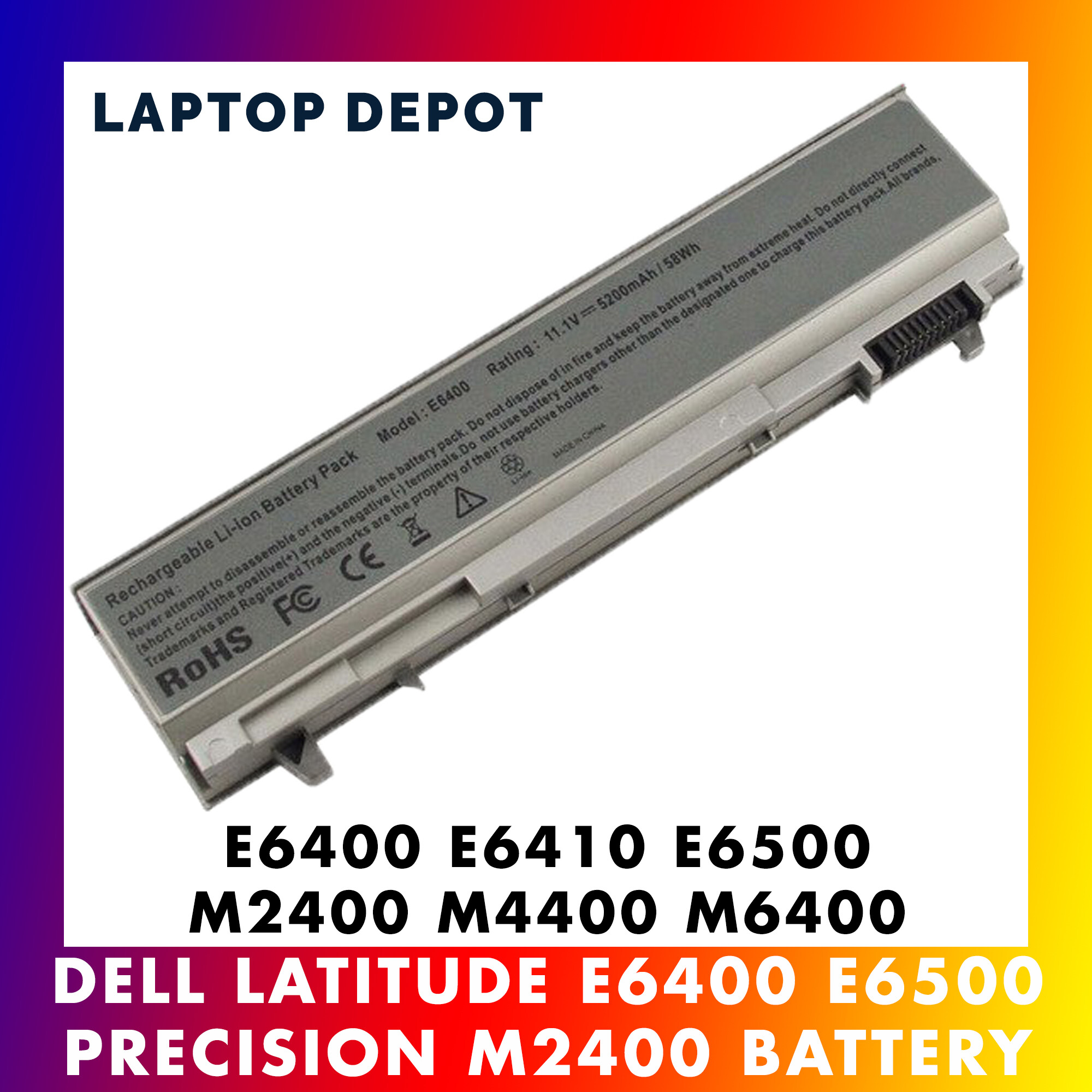 Dell Latitude E6440 E54 E55 E65 E64 M5y0x T54fj Replacement Battery Lazada