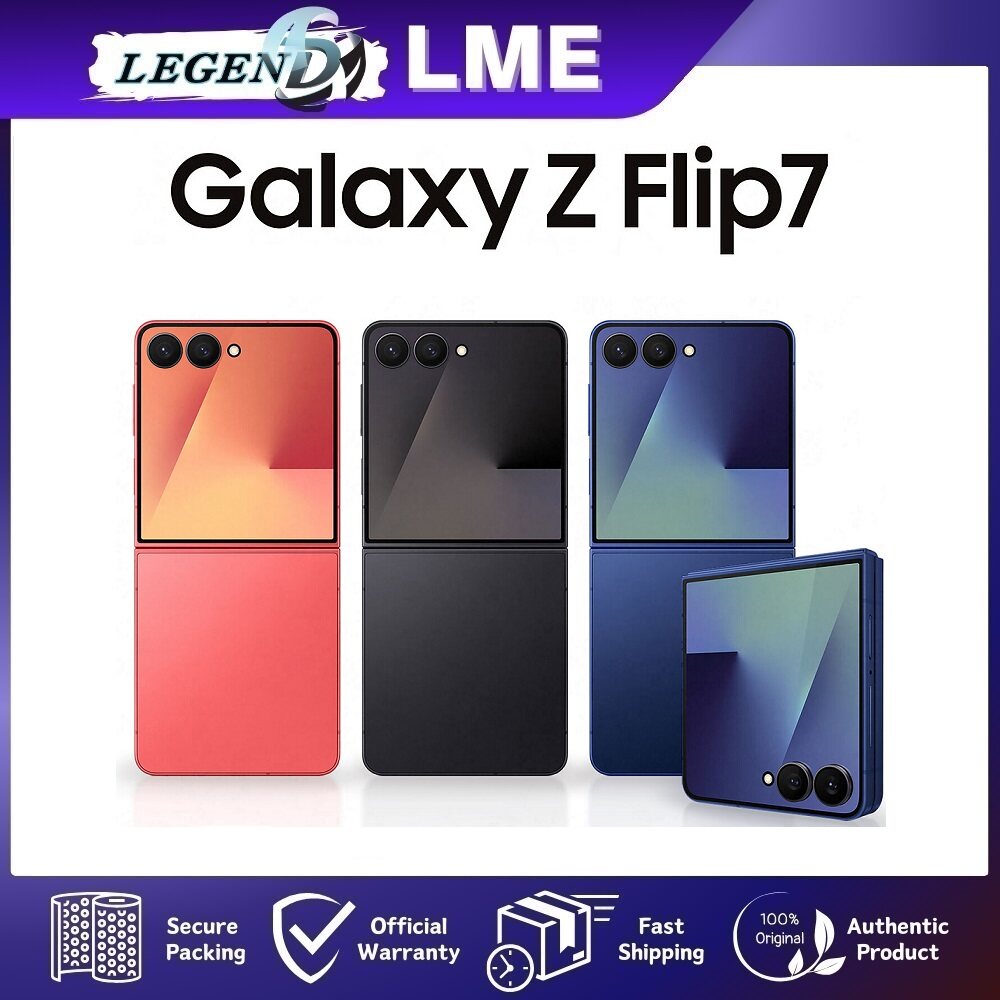 [NEW SET] Samsung Galaxy Z Flip7 | Flip 7 5G (256GB/512GB ROM) 1 Year Samsung Malaysia Warranty