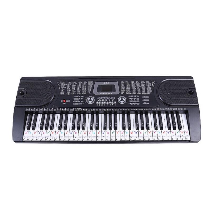 Piano Keyboard Stickers Music Electronic Piano Keyboard Note