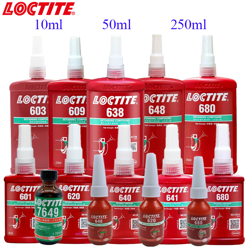 Keo 680 loctite keo giữ 638 chất kết dính 601 603 609 648 640 620 641 mang keo kỵ khí 50ml 250ml
