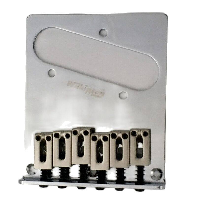 Cầu cổ điển wilkinson wot03 màu bạc crôm cho dây đàn ghi ta điện tele qua dây đàn ghi ta tele tl