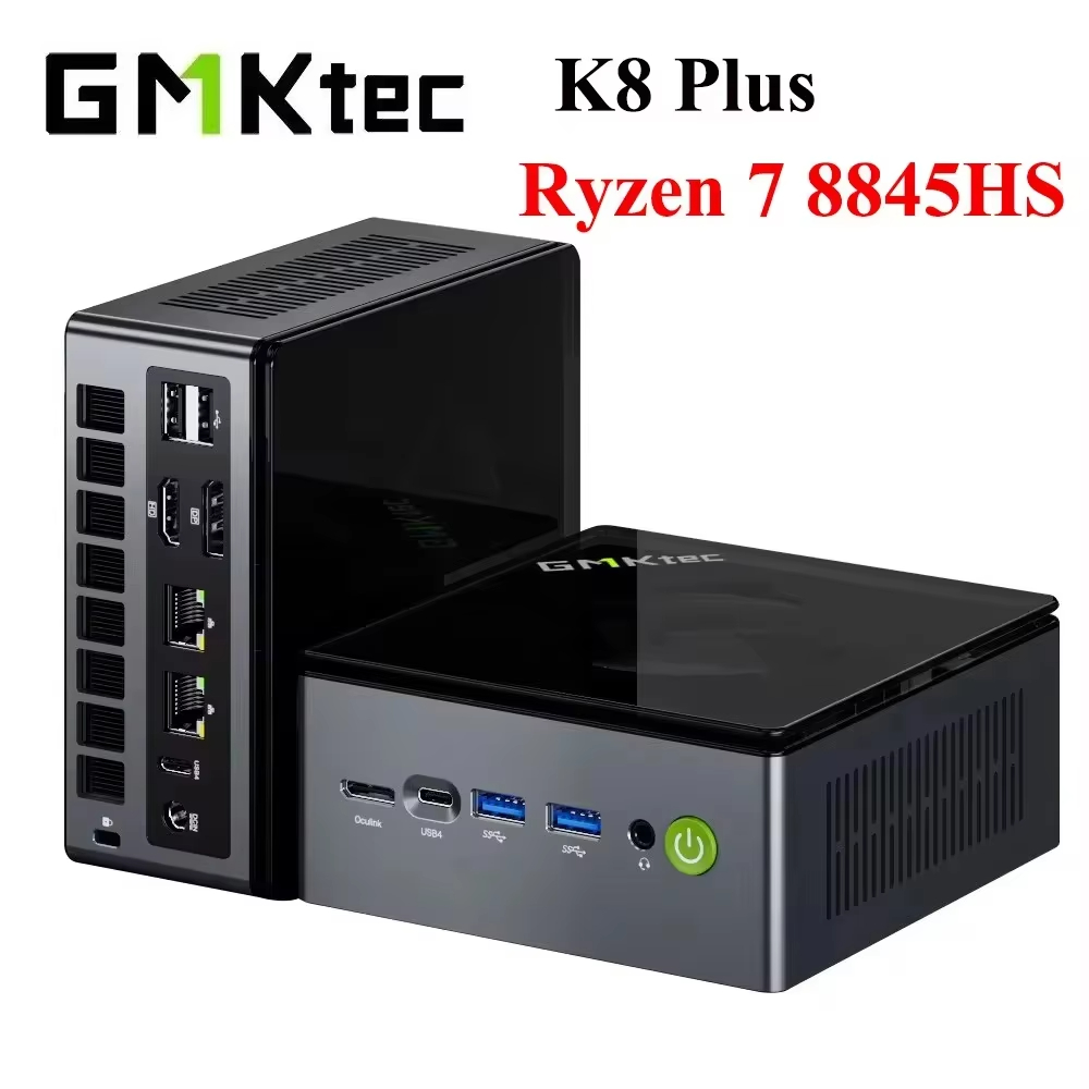 ミニPC GMKtec K8 plus DDR5 64GB SSD 1TB Win11 Amazon.co.jp: GMKtec ミニpc AMD Ryzen7 8845HS 64GB(32GB*2)+1TB