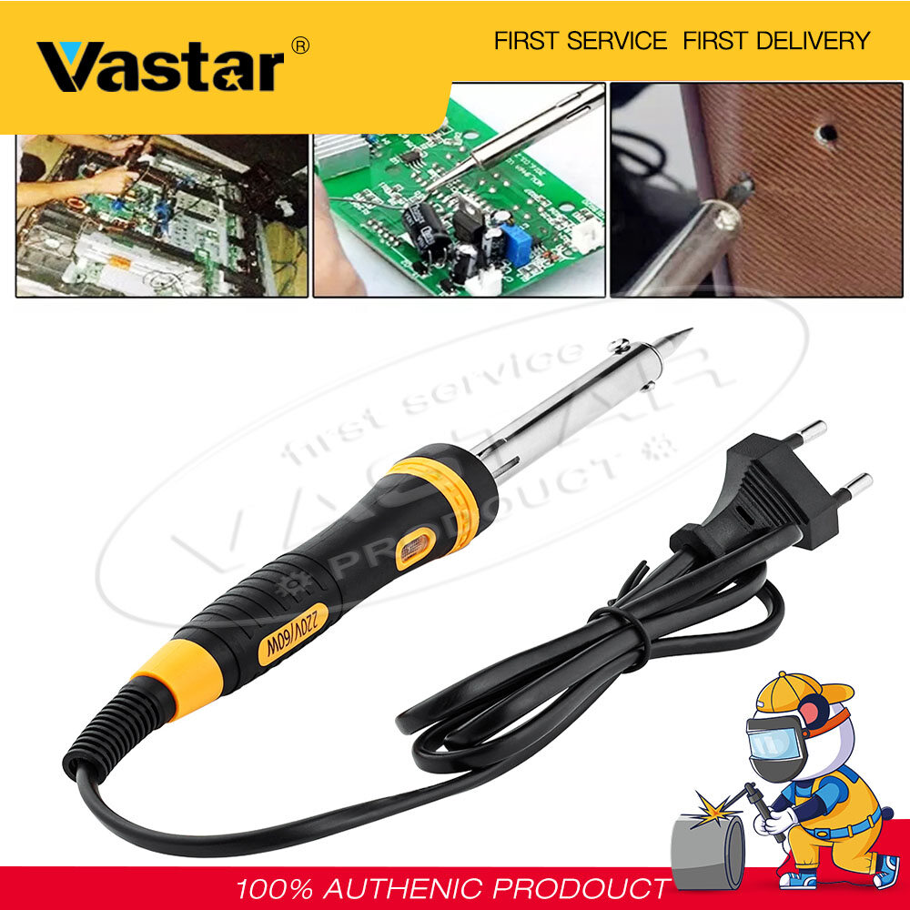 Vastar mỏ hàn điện 60w 220v dụng cụ gia nhiệt chất lượng cao mỏ hàn nóng