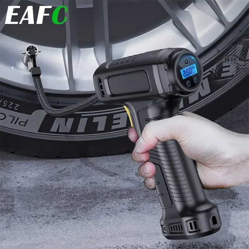 Tay cầm xách tay máy nén khí Không Dây/Có Dây Airpump máy bơm không khí Kỹ Thuật Số Máy Bơm Lốp hơi Máy bơm không khí máy bơm không khí Cho Xe Xe Đạp Bóng