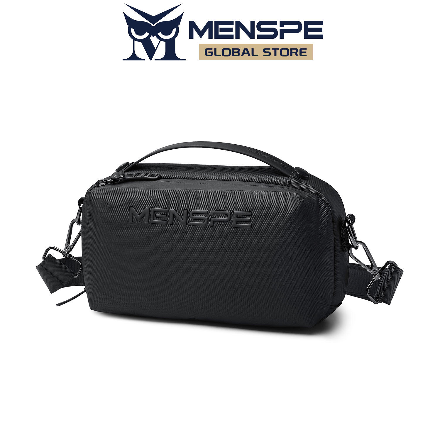 MENSPE Sling Bag Men Crossbody Bag Pouch Bag Men Casual Chest Bag Men Fashion Shoulder Bag Waist Bag Men Fashion Shoulder Bags Messenger Bag Waterproof Oxford Cross Body Bag