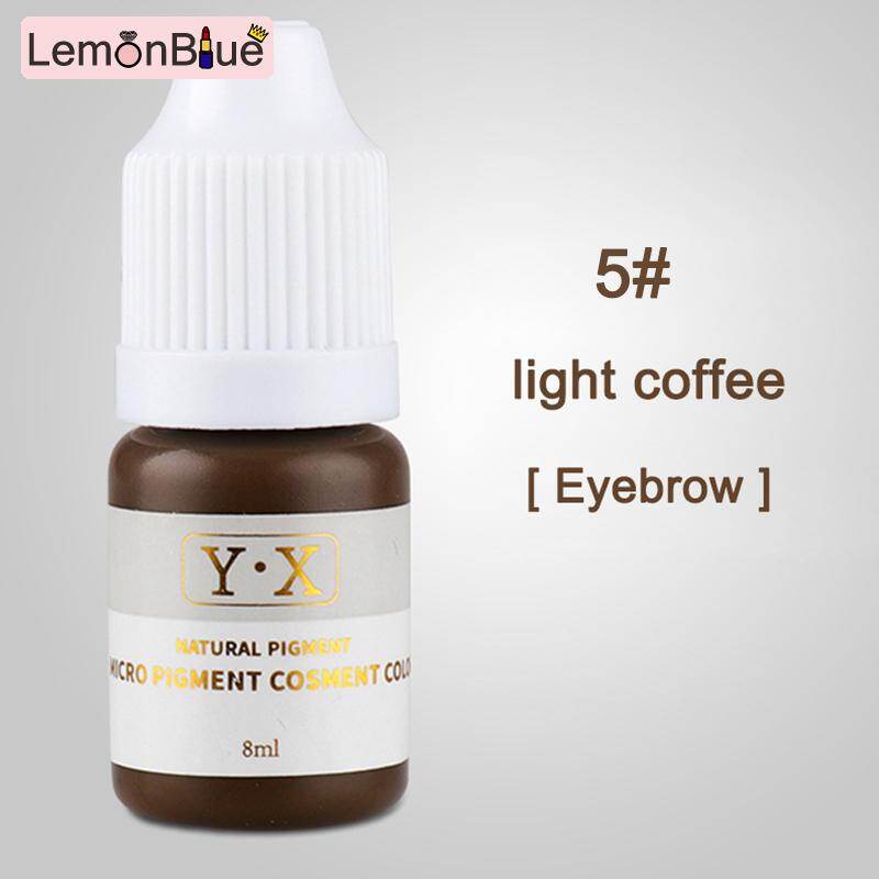 Gambar LemonBlue Semi Permanent Makeup Eyebrow Ink Lips Eye Line Tattoo Color Microblading Pigment