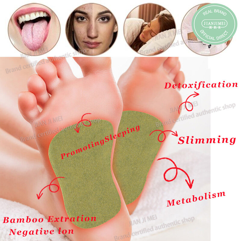 Gambar Fast Shipping Lazy people  Slimming Leg Slimming Wormwood Foot Patch Pads Natural Botanical Remove Moisture Feet Plasters TCM Physiotherapy  Help Sleep Detox  dispel dampness expel cold Feet Plaster Relieve Joints Pain