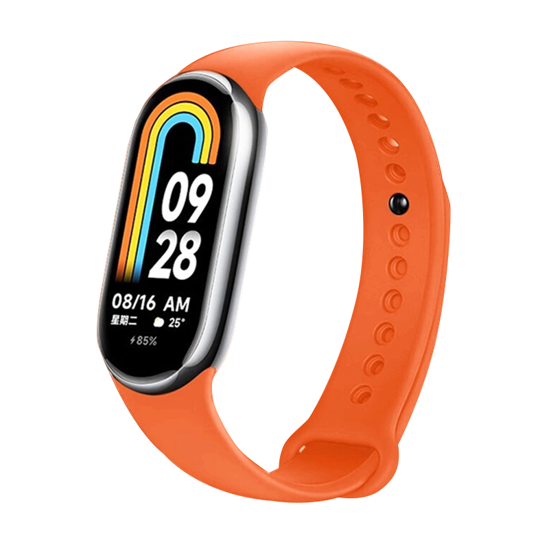 Dây Đeo For Xiaomi Smart Band 10 Dây Đeo Silicone Vòng Tay Thay Thế For Xiaomi Mi Band 9 Mi Band 8 Đ
