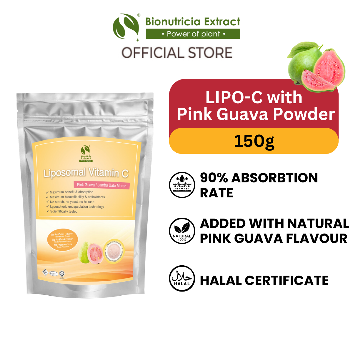 lipo c powder Vitamin C Lipo-Sachets