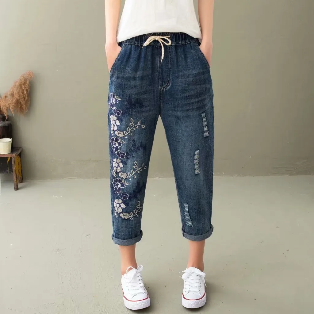 cropped jeans for women