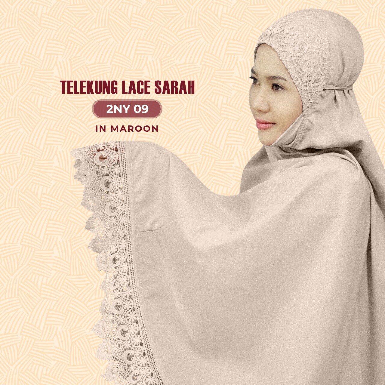 Hot Item Telekung Lace Sarah Free Woven Bag Lazada