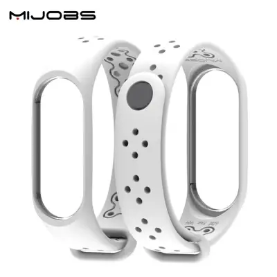 Mijobs Sports Strap for Xiaomi Mi Band 3 Mi Band 4 Silicone Strap Mi Band3 4 Watchband Bracelet Miband 3 4 Wristband Smart Watch Mi3/4 Accessory (10)