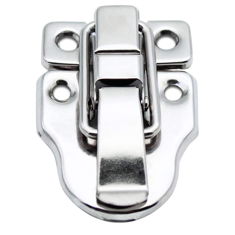 【YIDEA HONGKONG Silver Nickel-plated Box Buckle Iron Box Buckle Wooden Box Lock Buckle Packaging Accessories with Lock Hasp Duckbill Buckle