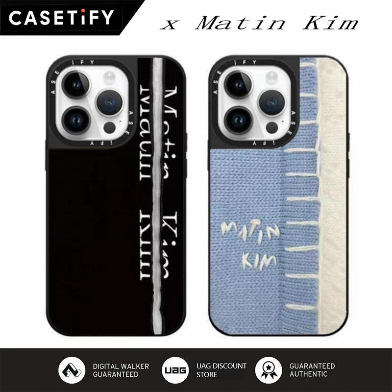 Casetify x matin kim trường hợp với magsafe cho iphone 15 pro max / iphone 14 pro max / iphone 13 pro max / iphone 12 pro max / iphone 11 vỏ điện thoại bảo vệ bìa