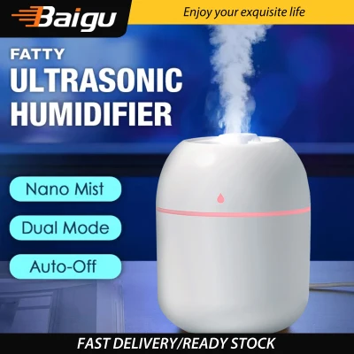 Baigu Mini Air Humidifer 220ML Portable Ultrasonic Aroma Essential Oil Diffuser USB Mist Maker Aromatherapy Humidifiers for Home (1)