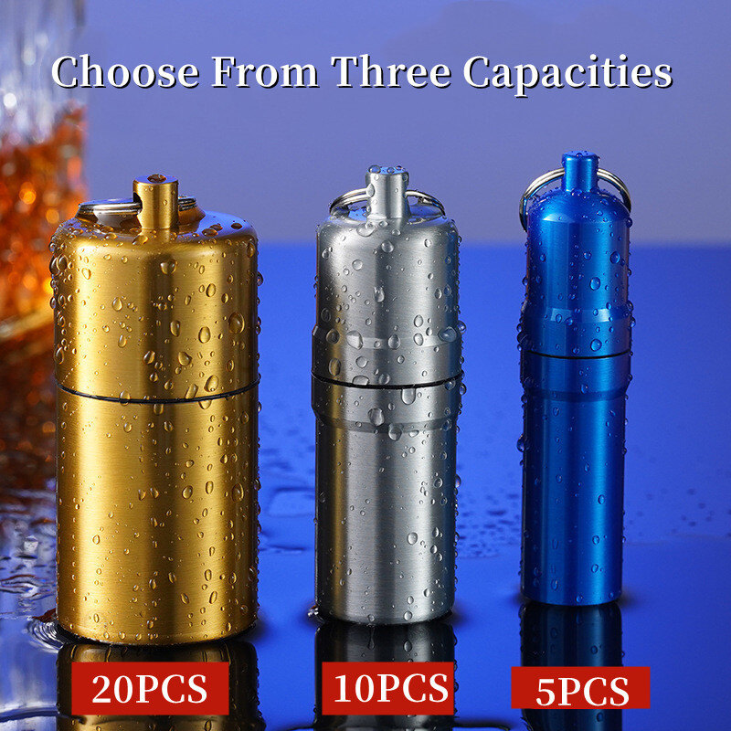 Portable Pocket Cigarette Case With Built-in Mini Ashtray_voghion.com