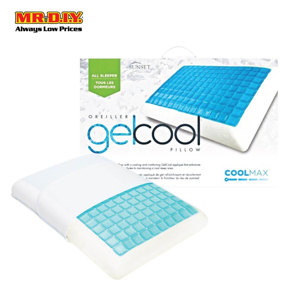 sunset gelcool pillow
