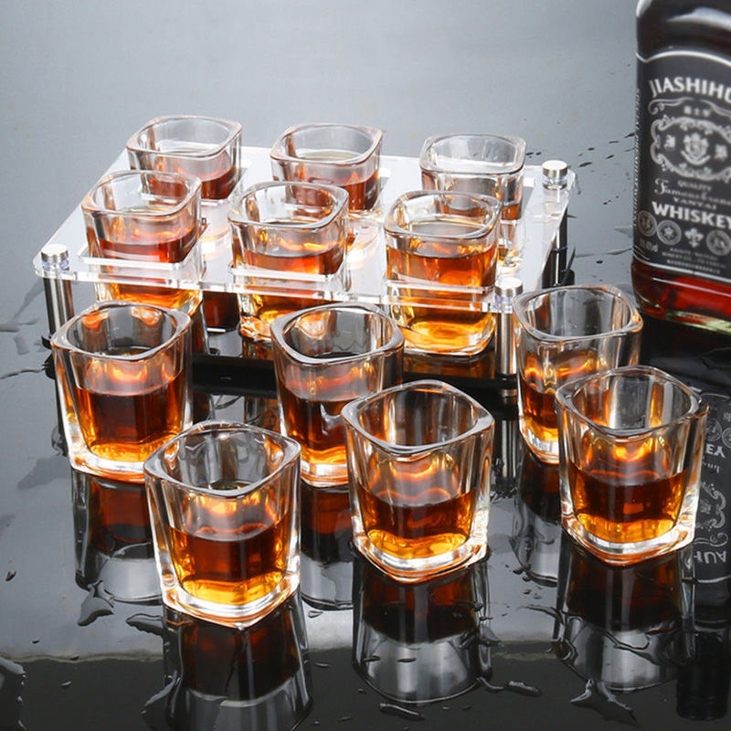 Gambar high quality Glass wine cup home outfit liquor 30 ml glass the glass trumpet a 60 ml 2 6 12 only