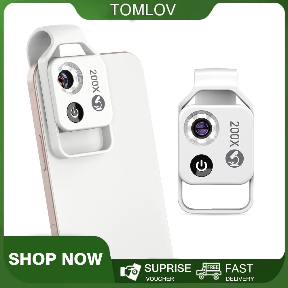 TOMLOV DM4S Digital Microscope 4.3 Inch Screen 1000X 1080P Coin Magnifier 32GB For Sale Online