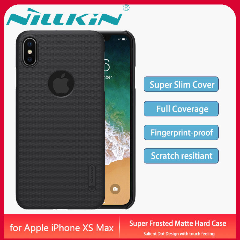 Nillkin Ốp lưng Apple iPhone XS MAX Case Super Frosted Shield Hardcase Matte Back Cover Casing