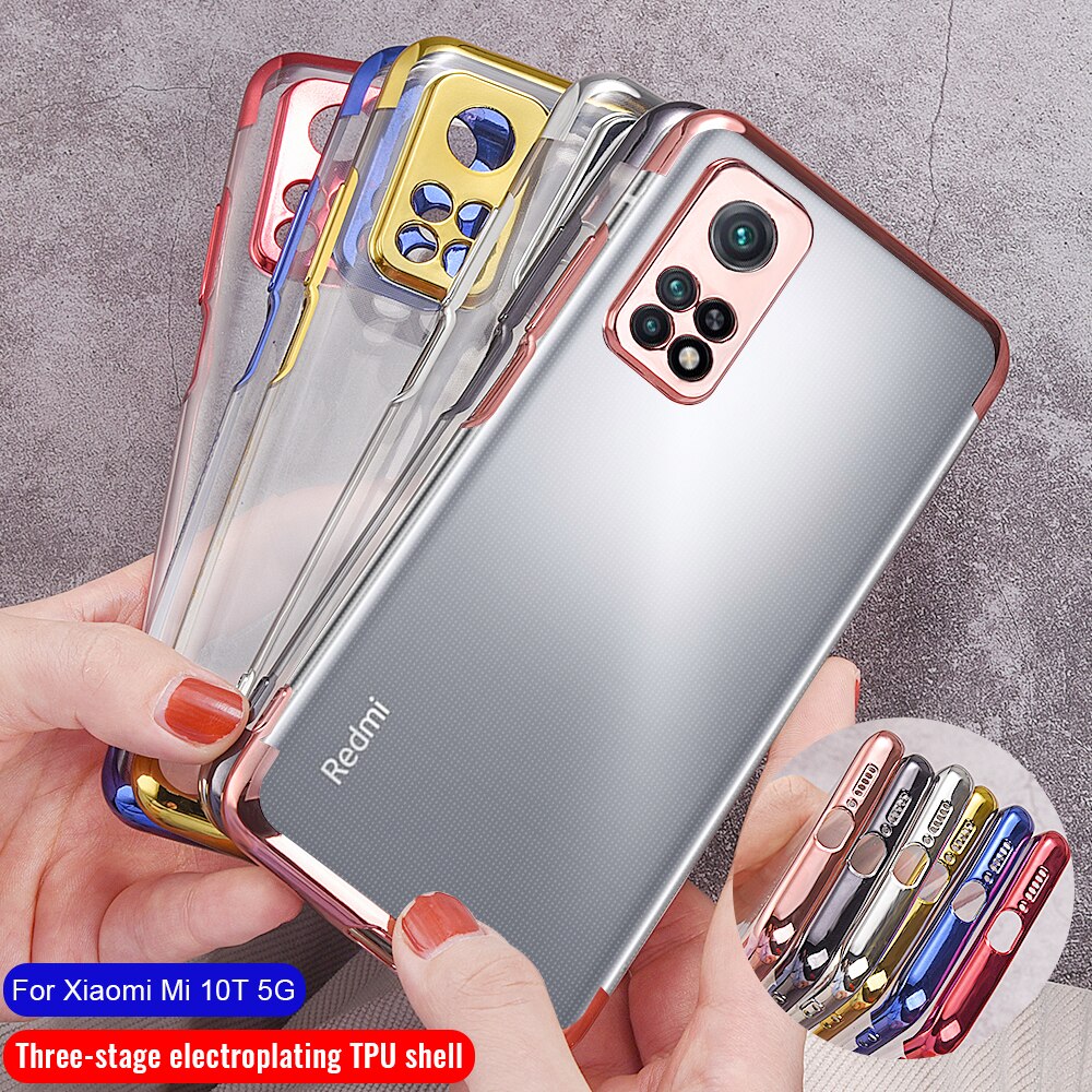Coque + Verre Trempé Pour Xiaomi MI 11/10/10T Pro/8/9/SE/Mix/Note10/9T/9Lite/A3 - Neuf, Transparent, Protection Complète