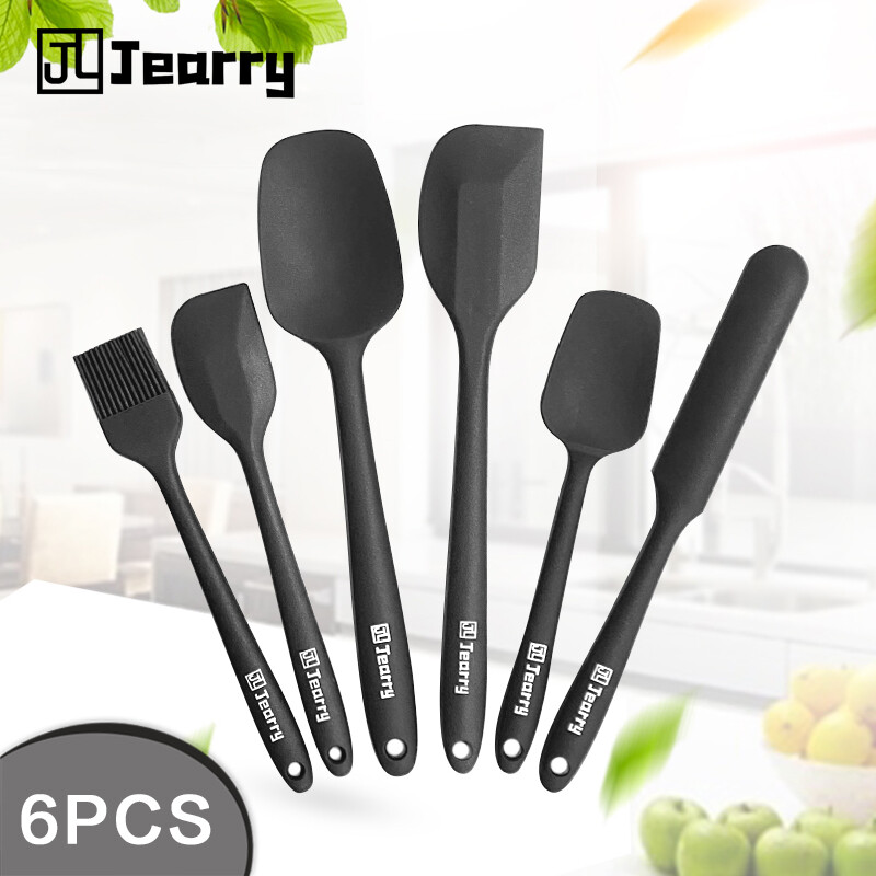Baking Công Cụ Tích Hợp Silicone Thìa Cho Bánh Nướng Kem Thìa Cao Su THÌA TRỘN Thìa Lớn Nướng Phụ Kiện