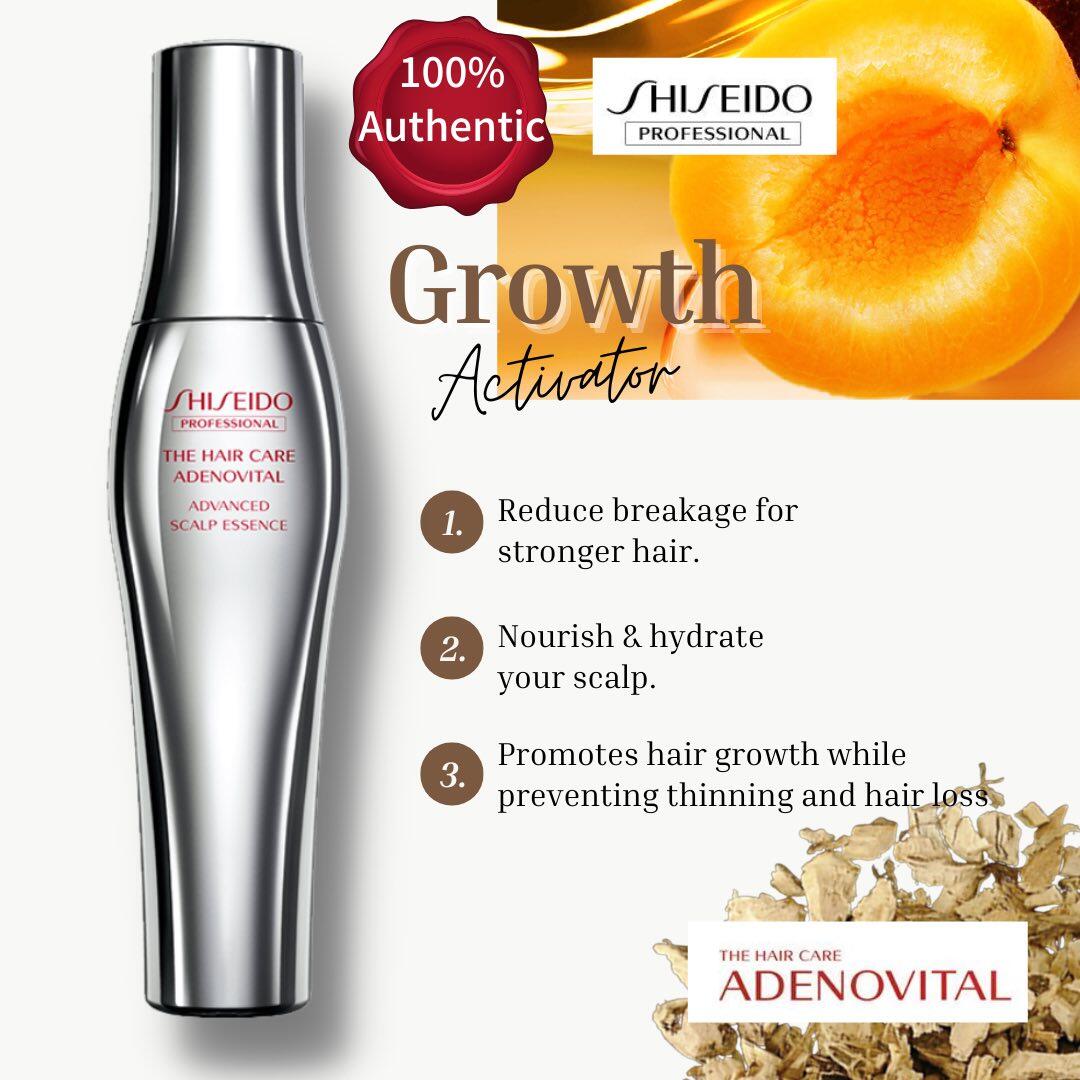 Gambar 100% Authentic Shiseido Adenovital Advanced Scalp Essence Medicated Hair Growth Essence Direct from japan