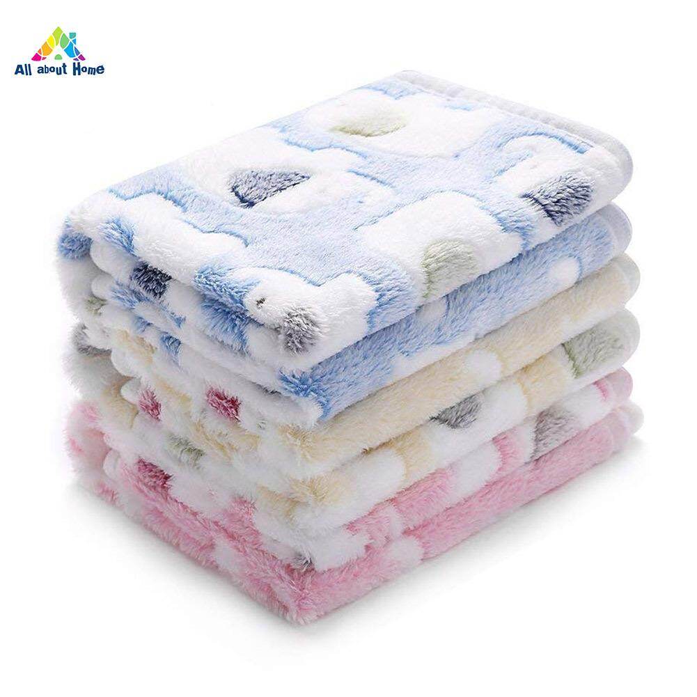 Abh 3pcs Hewan Peliharaan Berbulu Selimut Sangat Lembut Selimut