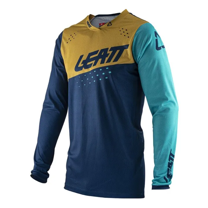 Leatt người đàn ông Motocross Áo đi xe đạp leatt GPX 4.5 Lite downhill MTB xe máy T-Shirt leatt người đàn ông Motocross Áo đi xe đạp leatt GPX 4.5 Lite downhill MTB xe máy T-Shirt